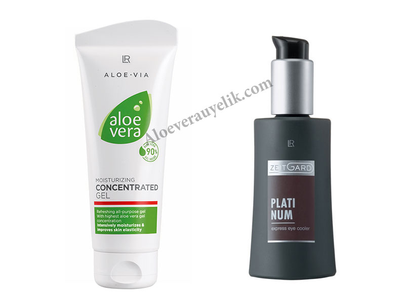 lr aloe vera konsantre platinum express eye cooler goz alti morlugu