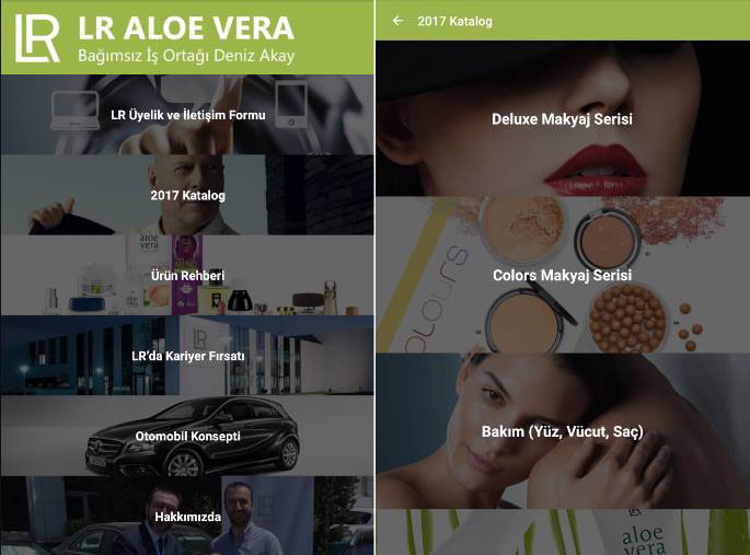 LR Aloe Vera Android Uygulamasi