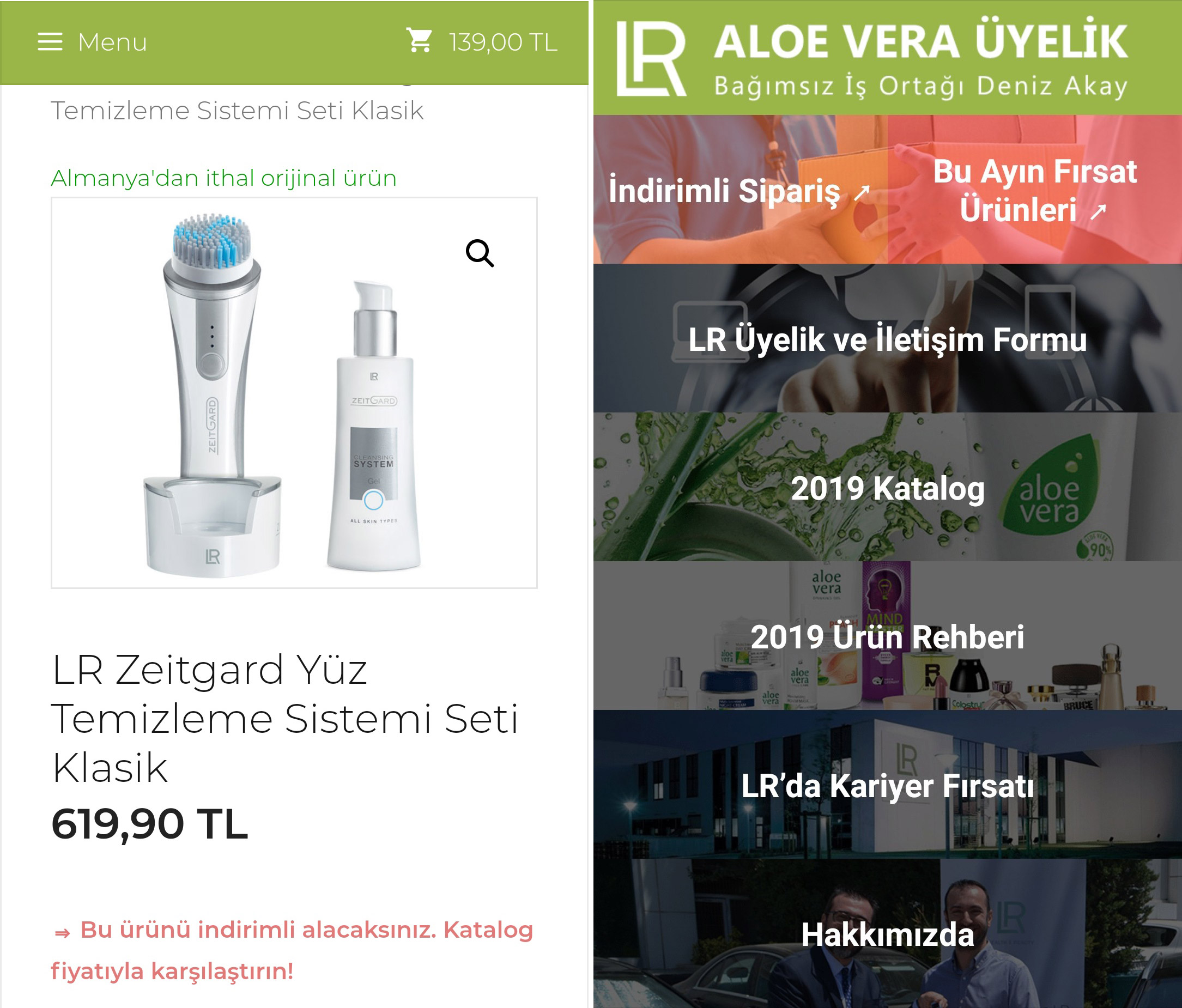 aloeverauyelik online alisveris