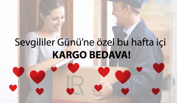 lr sevgililer gunu bedava kargo