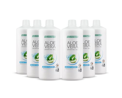 LR Aloe Vera Portakal Aromalı Jel İçecek (Freedom) 6'lı Set