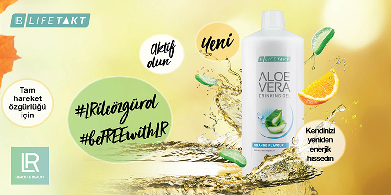 LR Freedom Portakal Aromali Aloe Vera Jel Icecek